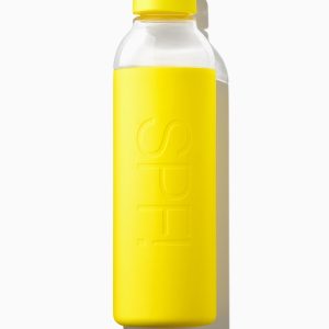 SPF! Glass Water Bottle